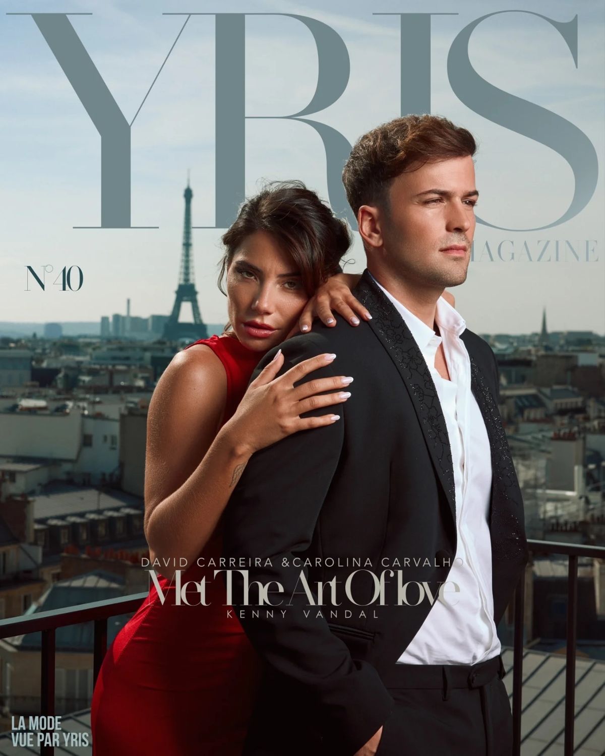 Yris Magazine cover with Carolina Carvalho